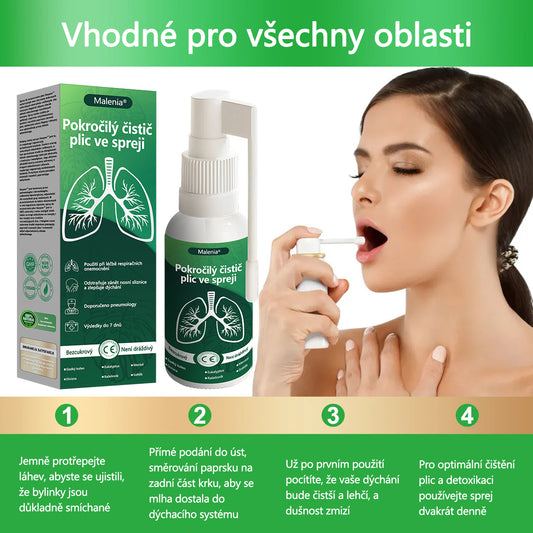 Malenia® Pokročilý plicní čisticí sprej ✨