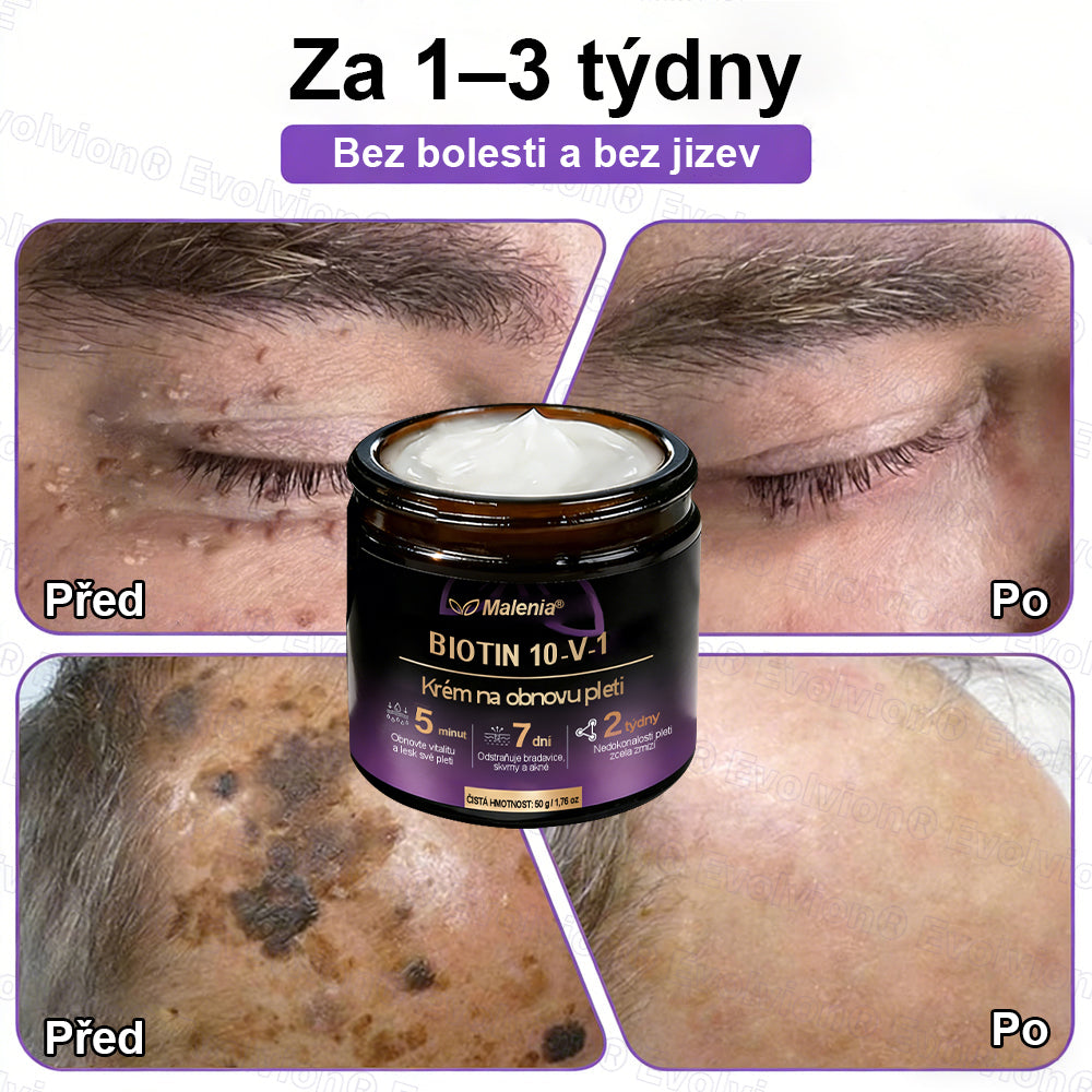 Malenia® Biotin 10 v 1 pleťový regenerační krém✨