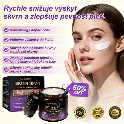 Malenia® Biotin 10 v 1 pleťový regenerační krém✨