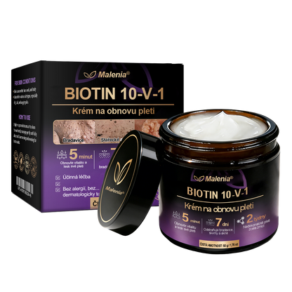 Malenia® Biotin 10 v 1 pleťový regenerační krém✨