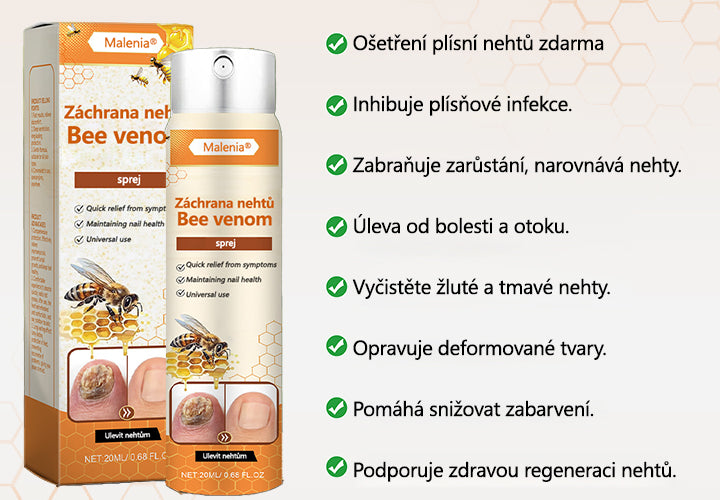 🔥🔥🔥Malenia® NailRescue Včelí jed ve spreji