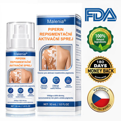 🌿🌿Malenia® Piperin Repigmentační aktivační sprej