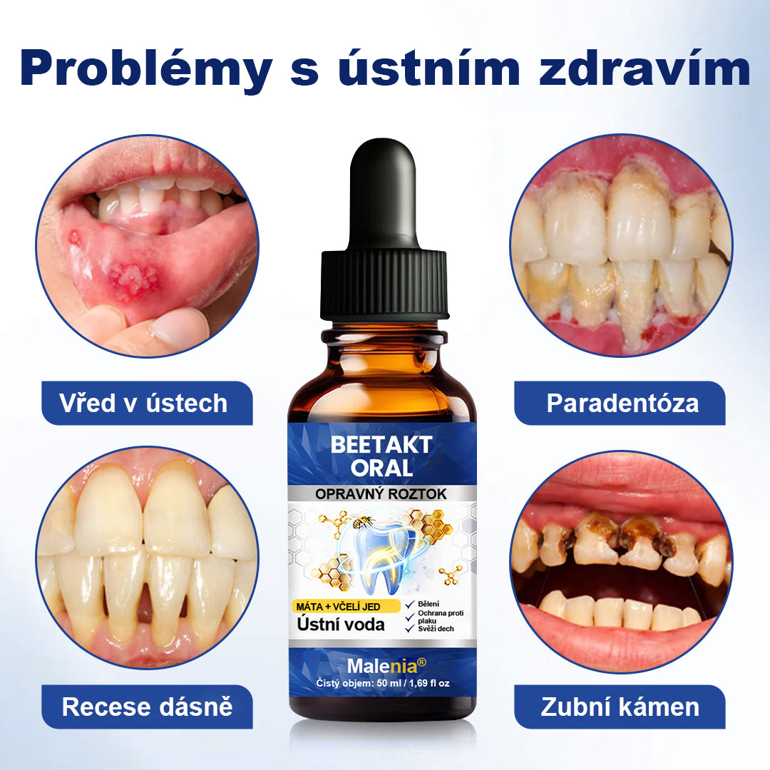 🔥🔥🔥🔥Malenia® BeeTakt Roztok pro ústní hygienu