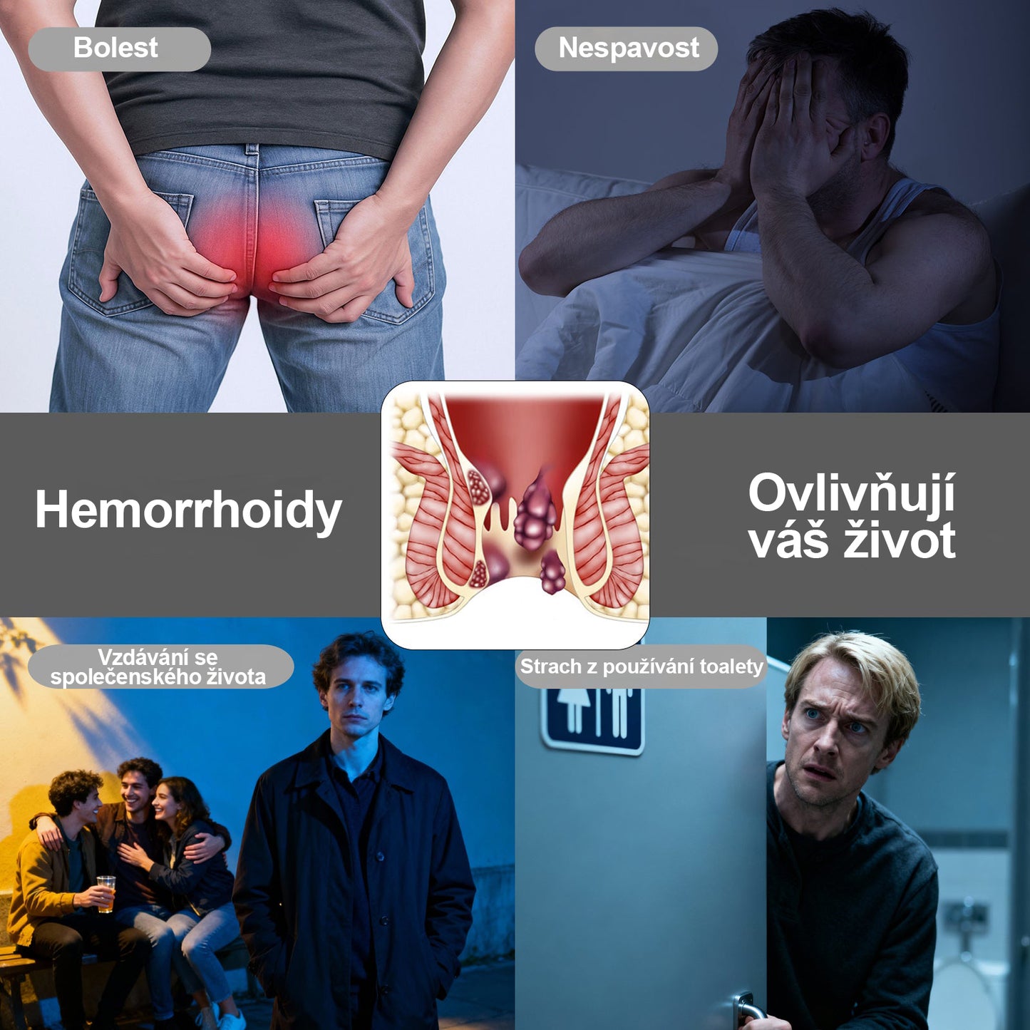 🎁🎁Malenia® Rychlý sprej proti hemoroidům PRO