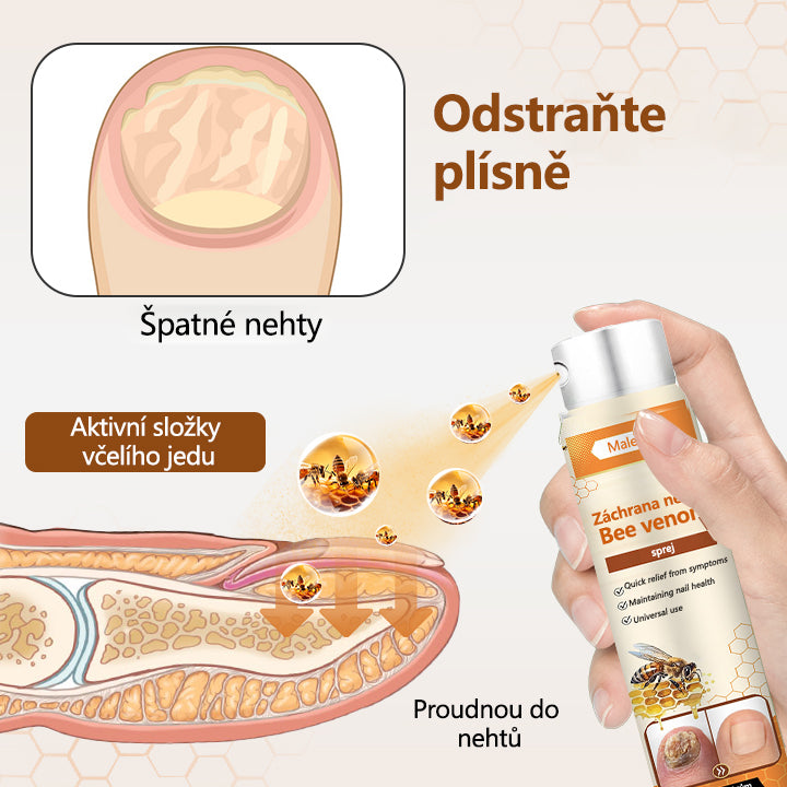 🔥🔥🔥Malenia® NailRescue Včelí jed ve spreji