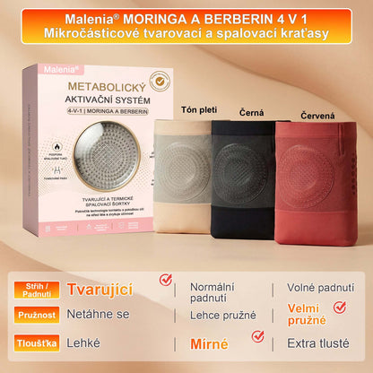 Malenia® 2026 Moringa & Berberine 4-v-1 Mikročásticové tvarovací a spalovač tuků šortky🛡️