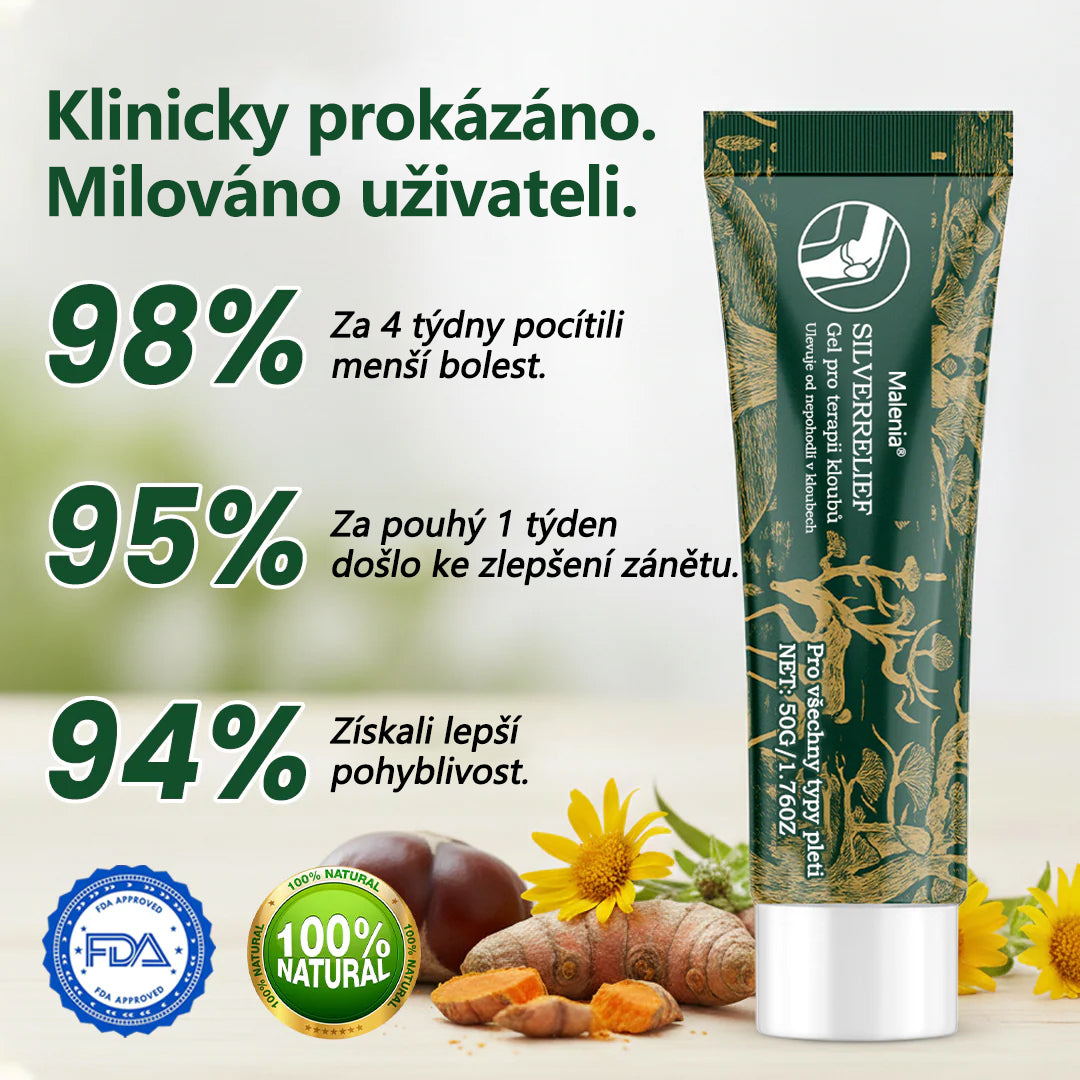 🌿🌿Malenia® SilverRelief – gel na klouby
