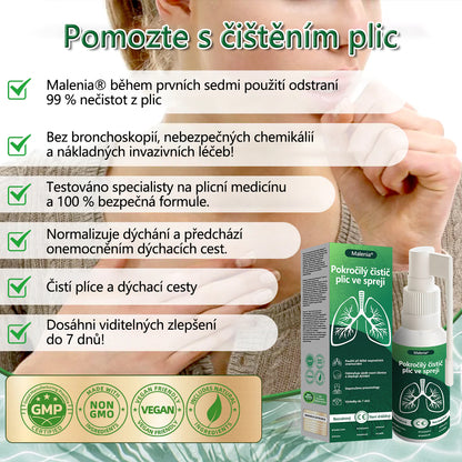 Malenia® Pokročilý plicní čisticí sprej ✨✨