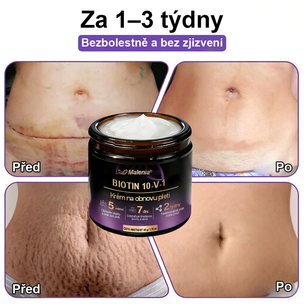 Malenia® Biotin 10 v 1 pleťový regenerační krém✨